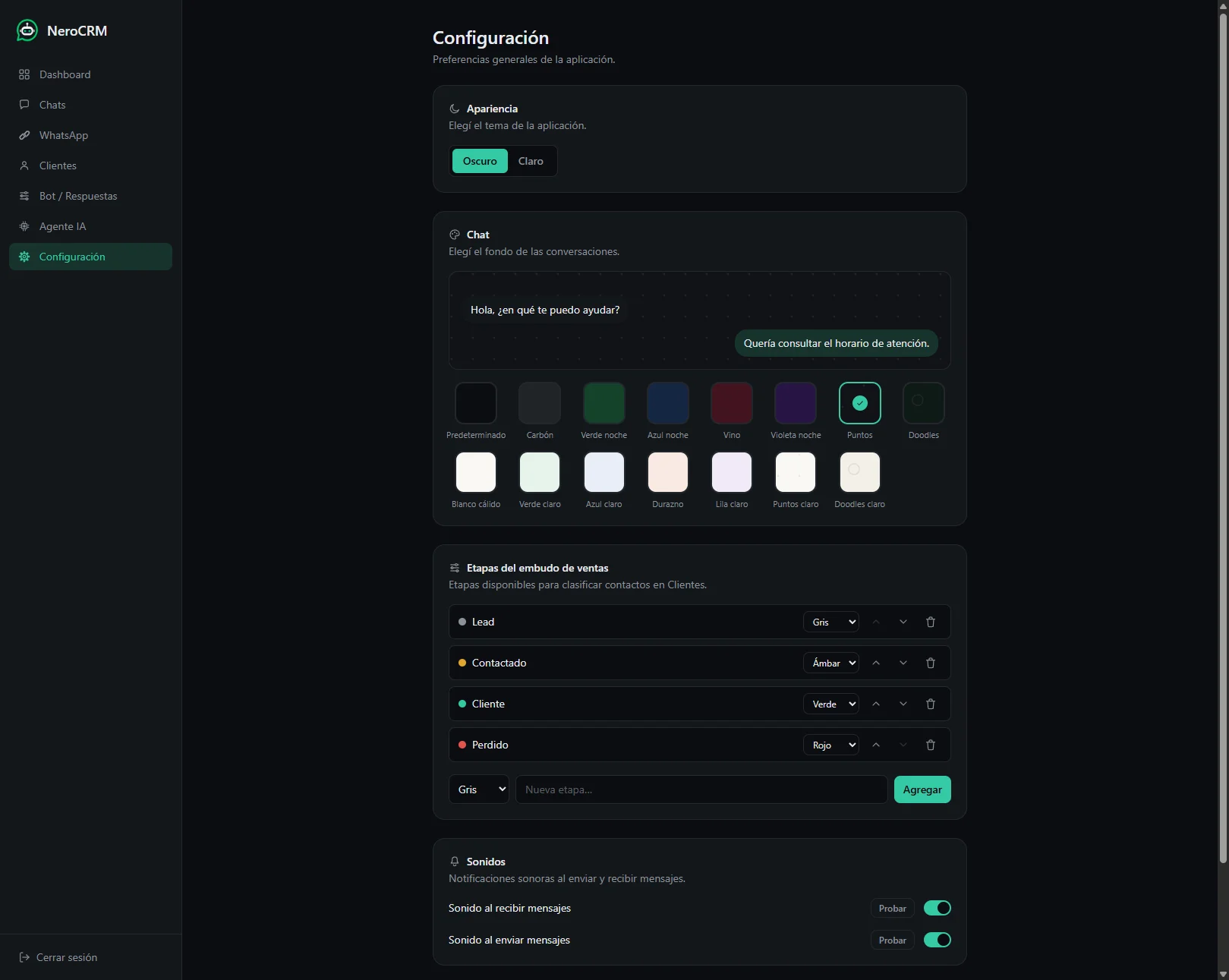 NERO CRM — imagen 5